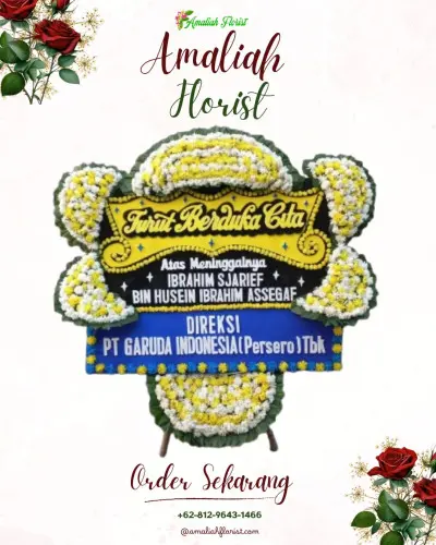 Papan Bunga Duka di Cigombong